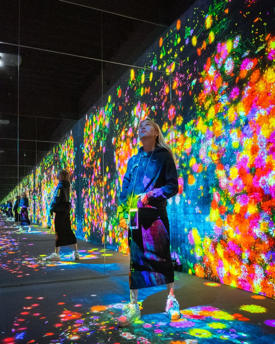 TeamLab installation, Tokyo